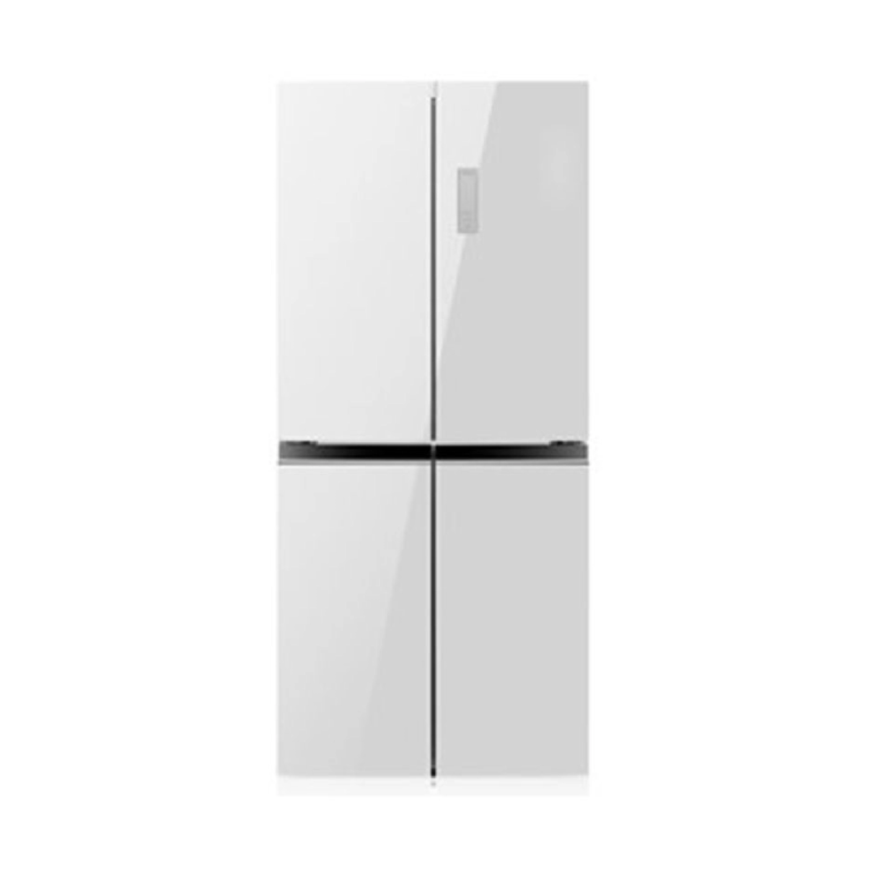828928688266_193273528459 KMG Homa Refrigerator Glass, FF4-58.1, KMG-472 WHT/G-421, Four Door - الصورة 1