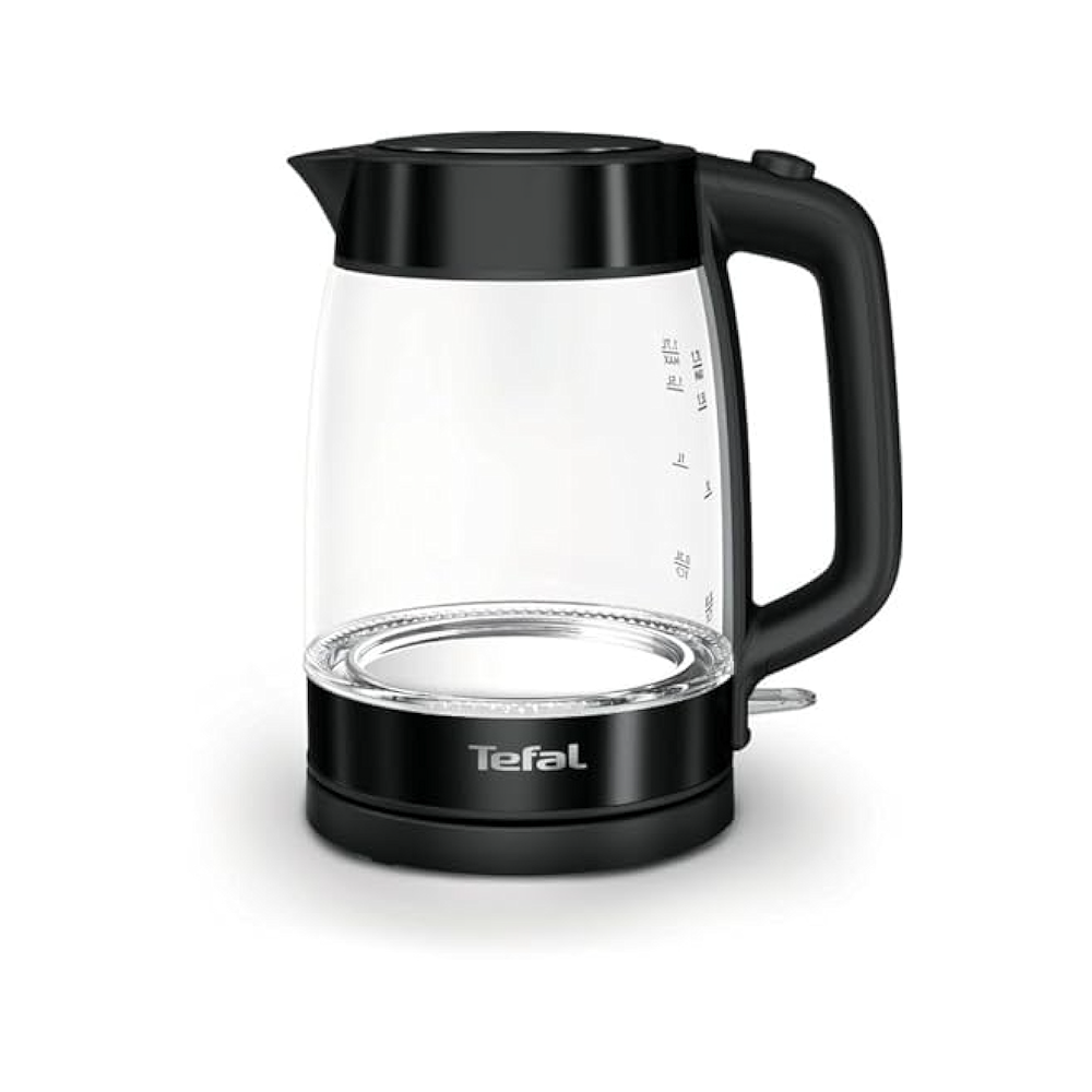 828928688846_193273529039 tefal kettle glass kl840830 - الصورة 1