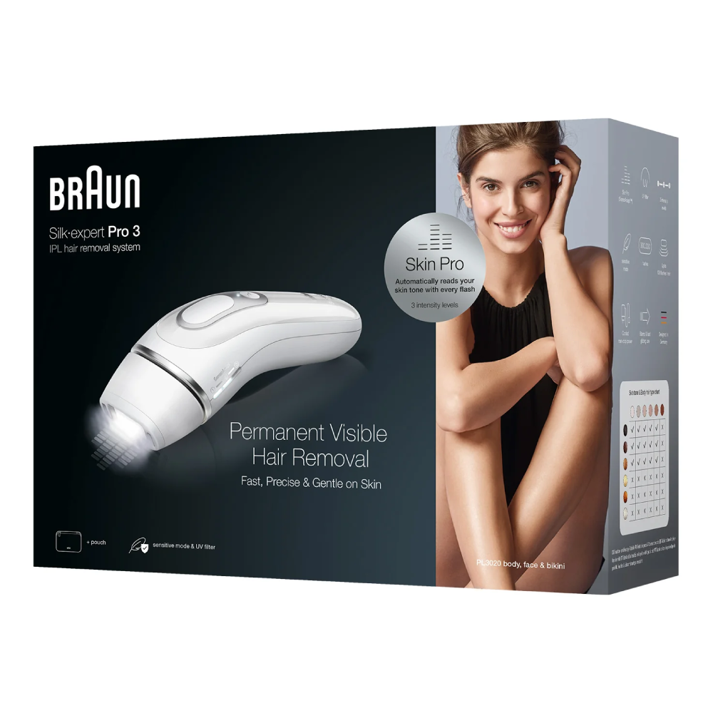 828928688922_193273529115 BRAUN HAIR REMOVAL SILK EXPERT PRO 3 300000 FLASHES - الصورة 1