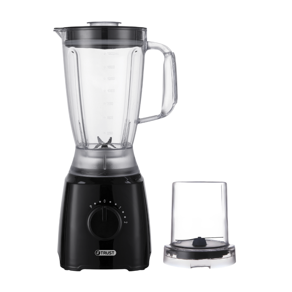 828928689429_193273529622 TRUST PLASTIC BLENDER WITH GRINDER 210-11322 - الصورة 1